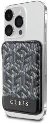 GUESS Husa Guess Wallet Card Slot case GUWMSHGCFSEK MagSafe GCube stripe - black - vexio