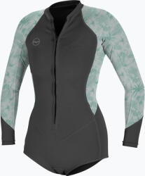 O'Neill Bahia 2/1 Front Zip Short Spring grafit/ délibáb trópusi női búvárruha