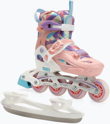 ATTABO Gyermek inline korcsolya ATTABO Flashled állítható rózsaszínű