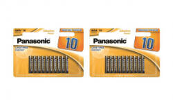 Panasonic 1.5V Alkáli AAA ceruza elem Alkaline Power (10+10db / csomag) (LR03APB/10BWx2)