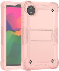 Techsuit Husa pentru Xiaomi Redmi Pad SE 4G 8.7" + Folie - Techsuit Rugged TabShell - Rose Gold (KF2345440)