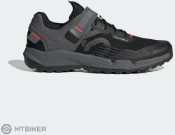 Five Ten Trailcross Clip-In kerékpáros cipő, core black/grey three/red (UK 11.5)