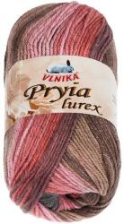 VLNIKA BELLATEX Pryia lurex 100 g - 303 rózsaszín, barna (12214)