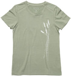 Devold Premium "Oats" Tee Wmn női póló M / zöld/fehér