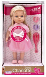 Dolls World Éneklő Charlotte baba rózsaszín ruhában (55495)
