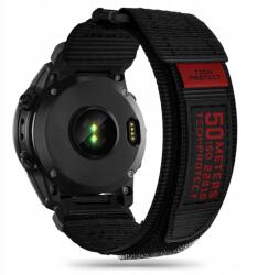 Tech-Protect Scout Pro Szíj Garmin Fenix 5/6/6 PRO/7 Készülékhez, Fekete (09-AMJY21-02A)