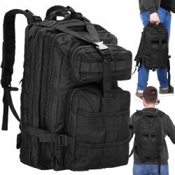 Springos Katonai Taktikai Hátizsák Katonai Túlélő Túra Fekete 35l Nagy (CS0048)