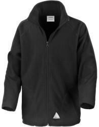 Result Core gyermek/gyermek Micron Fleece kabát S fekete