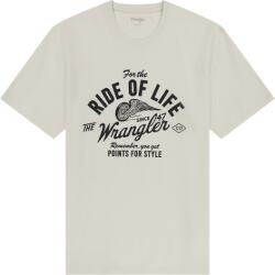 Wrangler - AMERICANA TEE / VINTAGE WHITE - Férfi póló (112362791)