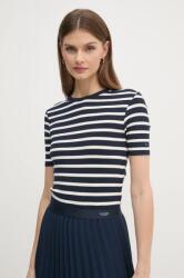 Tommy Hilfiger t-shirt női, sötétkék, WW0WW43918 - sötétkék L