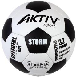 AktivSport Futball labda Aktivsport Storm méret: 5 5 fehér|fekete