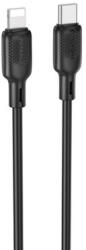 BOROFONE Bx113 Lenny Usb Type-c / Lightning Pd 27w Kábel 3 Méter Fekete