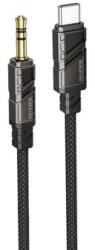 BOROFONE Bl22 Dignity Digital Aux (usb Type-c/jack) Kábel 1 Méter (dac) Fekete