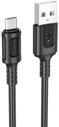 BOROFONE Bx111 Feliz Micro Usb Kábel 2.4a 1 Méter Fekete