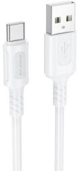 BOROFONE Bx111 Feliz Usb Type-c Kábel 3a 1 Méter Fehér