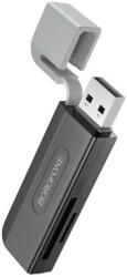 BOROFONE Dh9 Sd / Tf Kártyaolvasó Usb 2.0 Fekete