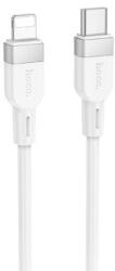 hoco. X109 Energy Pd Silicone Usb Type-c / Lightning Kábel Pd 27w 1 Méter Fehér