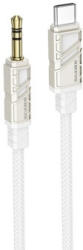 BOROFONE Bl22 Dignity Digital Aux (usb Type-c/jack) Kábel 1 Méter (dac) Fehér