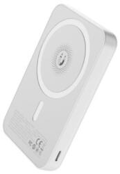 XO Pr212 Magnetic 15w Mágneses (magsafe Kompatibilis) Power Bank 5000mah Lightning Fehér