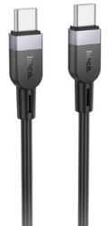 hoco. X109 Energy Silicone Usb Type-c / Type-c Kábel 60w 1 Méter Fekete