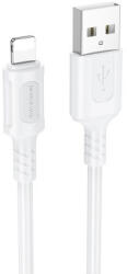 BOROFONE Bx111 Feliz Lightning Kábel 2.4a 1 Méter Fehér