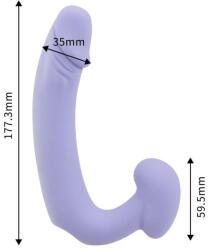  Kettős, G pont és csiklóizgató vibrátor Nox nova