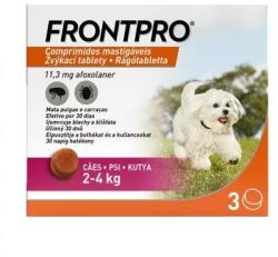 FRONTPRO 11 mg rágótabletta 2-4 kg 3db - XS