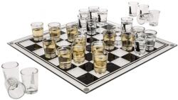 Giftspot Joc Șah Alcoolic cu Pahare