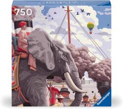 Ravensburger - Art&Soul - 80 nap alatt a Föld körül 750 darabos kirakó (12001201)