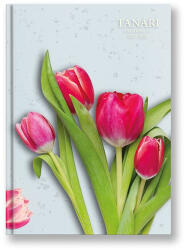 TOPTIMER Tanári zsebkönyv TOPTIMER papírborító A/5 heti 145x205 mm Tulipán 2025-2026 (26P200J-00G) - papir-bolt