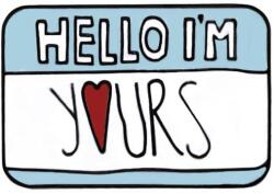 Maria King Hello, a tiéd vagyok' kitűző (WK06)