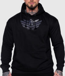Iron Aesthetics Férfi kapucnis pulóver Iron Aesthetics Apex, fekete: XL Fekete