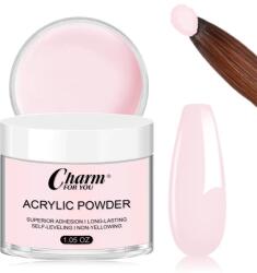SELA Pudră acrilică color 30g, autonivelantă, 07 Light Pink, Sela