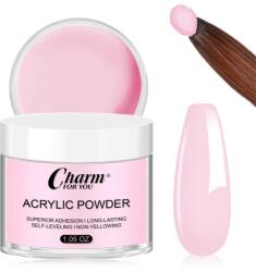 SELA Pudră acrilică color 30g, autonivelantă, 01 Pink, Sela