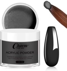 SELA Pudră acrilică color 30g, autonivelantă, 13 Black, Sela