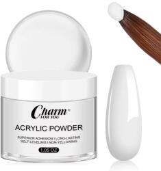 SELA Pudră acrilică color 30g, autonivelantă, 03 White, Sela