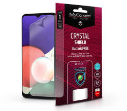 MyScreen Samsung A226B Galaxy A22 5G képernyővédő fólia - MyScreen Protector Crystal Shield BacteriaFree - 1 db/csomag - átlátszó