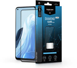 MyScreen Oppo Reno7 5G edzett üveg képernyővédő fólia - MyScreen Protector Diamond Glass Lite Edge2.5D Full Glue - fekete