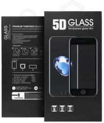 Apple 14 Pro Max (6.7") előlapi üvegfólia, edzett, hajlított, fekete keret, 9H, 5D Full Glue (Privacy)