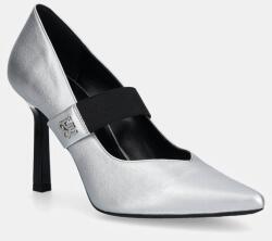 HUGO tűsarkú Katniss - ezüst Női 39