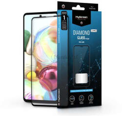 MyScreen Samsung A715F Galaxy A71/M515F Galaxy M51 edzett üveg képernyővédő fólia - MyScreen Protector Diamond Glass Lite Edge2.5D Full Glue - fekete