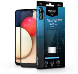 MyScreen Samsung A025F Galaxy A02s/A02/M02/M02s edzett üveg képernyővédő fólia - MyScreenProtector Diamond Glass Lite Edge2.5D Full Glue - fekete
