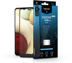 MyScreen Samsung A125F Galaxy A12 edzett üveg képernyővédő fólia - MyScreen Protector Diamond Glass Lite Edge2.5D Full Glue - fekete - bluedigital