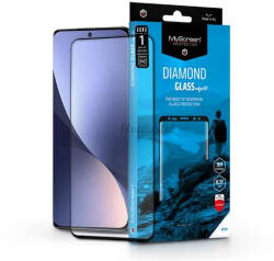 MyScreen Xiaomi 12/12X edzett üveg képernyővédő fólia ívelt kijelzőhöz - MyScreen Protector Diamond Glass Edge3D - fekete