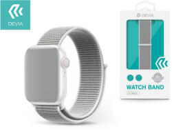 DEVIA Apple Watch szövet sport szíj - Devia Deluxe Series Sport3 Band - 42/44/45/49 mm- seashell - bluedigital