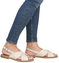 Remonte Sandale dama casual, Remonte D3674-60 din piele naturala, crem