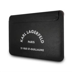 KARL LAGERFELD KLCS133RSGSFBK 13'' Notebook/Tablet Táska - Fekete