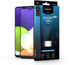 MyScreen Samsung A225F Galaxy A22 4G/M225F Galaxy M22 4G edzett üveg képernyővédő fólia -MyScreen Protector Diamond Glass Lite Edge2.5D Full Glue - fekete