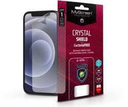 MyScreen Apple iPhone 12 Mini képernyővédő fólia - MyScreen Protector Crystal Shield BacteriaFree - 1 db/csomag - átlátszó