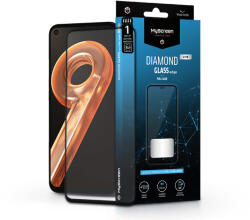 MyScreen Realme 9i edzett üveg képernyővédő fólia - MyScreen Protector Diamond Glass LiteEdge2.5D Full Glue - fekete